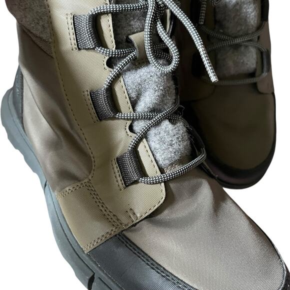 Sorel Womens Explorer II Carnival Felt Boot Snow Winter Waterproof Sage Stone 11 - Picture 6 of 11